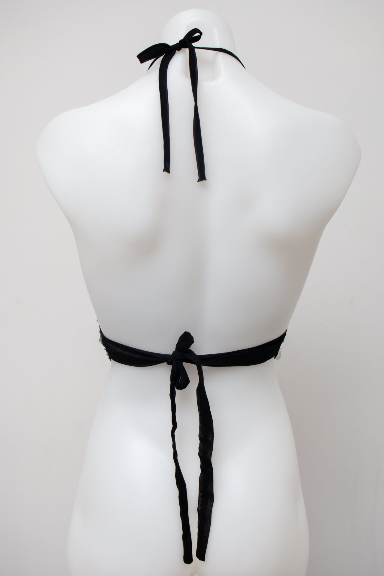 #01 Halter Top Black | c. 176 | Size 6/8