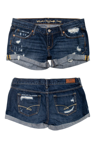 #95 Ruehl No.925 Denim Shorts Blue | c. | Size 10