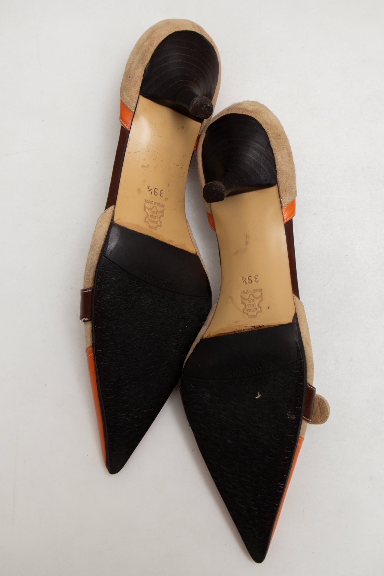 #186 Maren Mclenen Shoes Orange | c. 173 | Size AU9.5