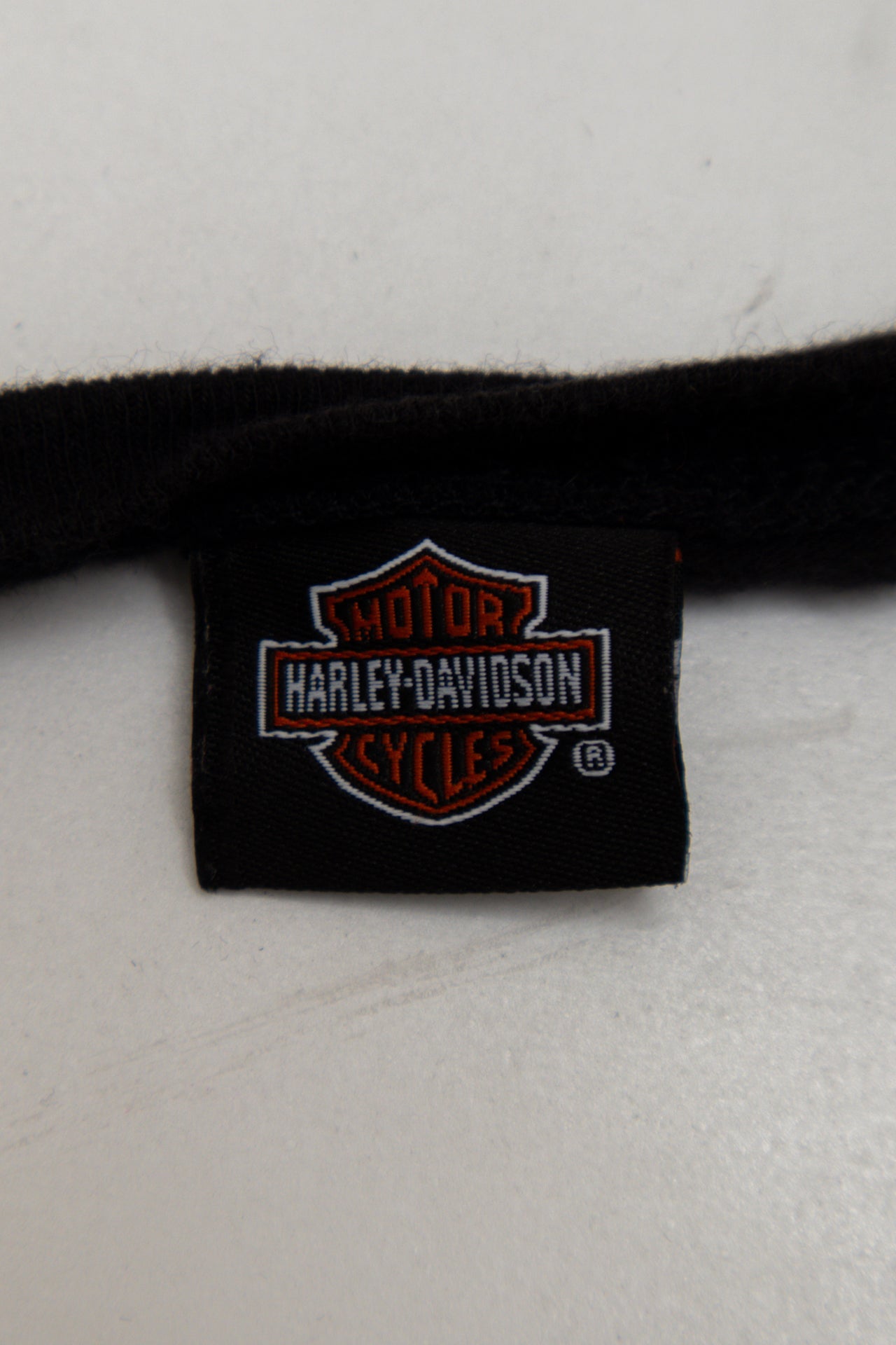 #130 Harley-davidson Tank Top Black | c. 173 | Size 12