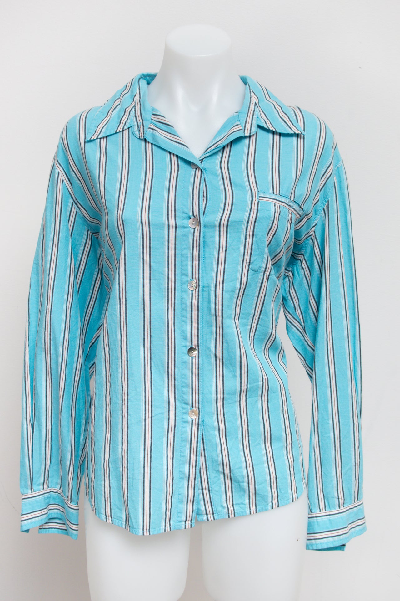 #114 Chico's T-shirt Blue | c. 176 | Size 10