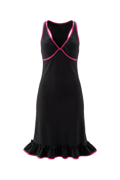 #76 Rampage Clothing Company Black/Pink Dress | c. 176 | Size 8